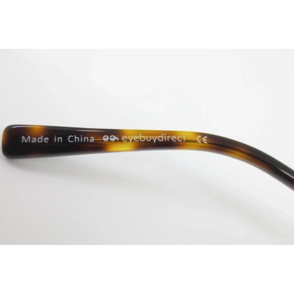 Eyebuydirect Sebastian Tortoise Gold Square Eyeglasses Frames 52-17-145 C1